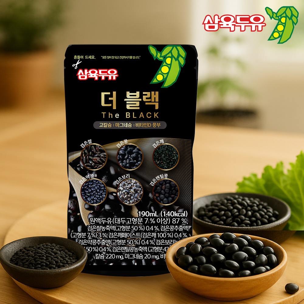 삼육두유 더 블랙 프리미엄 두유
